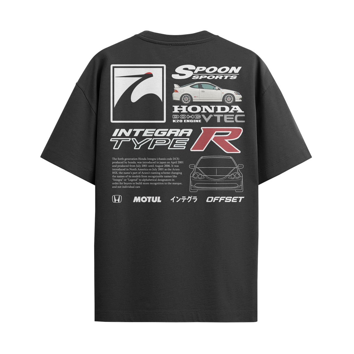 Camiseta Automotiva Honda Integra Type R