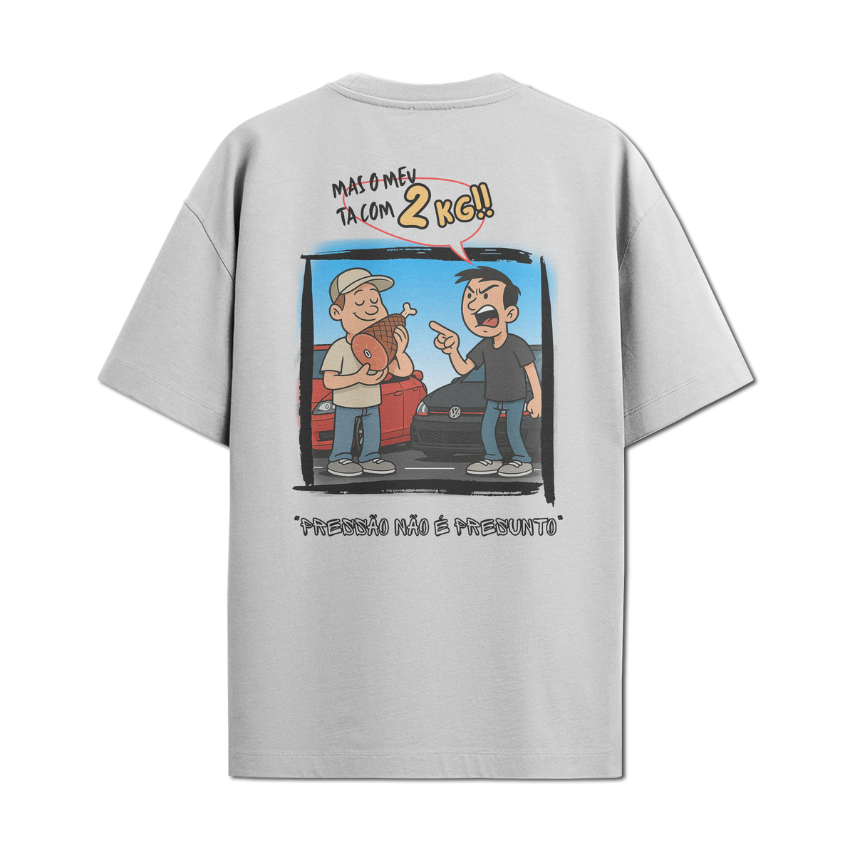 Camiseta Automotiva Pressão Nao e Presunto 2