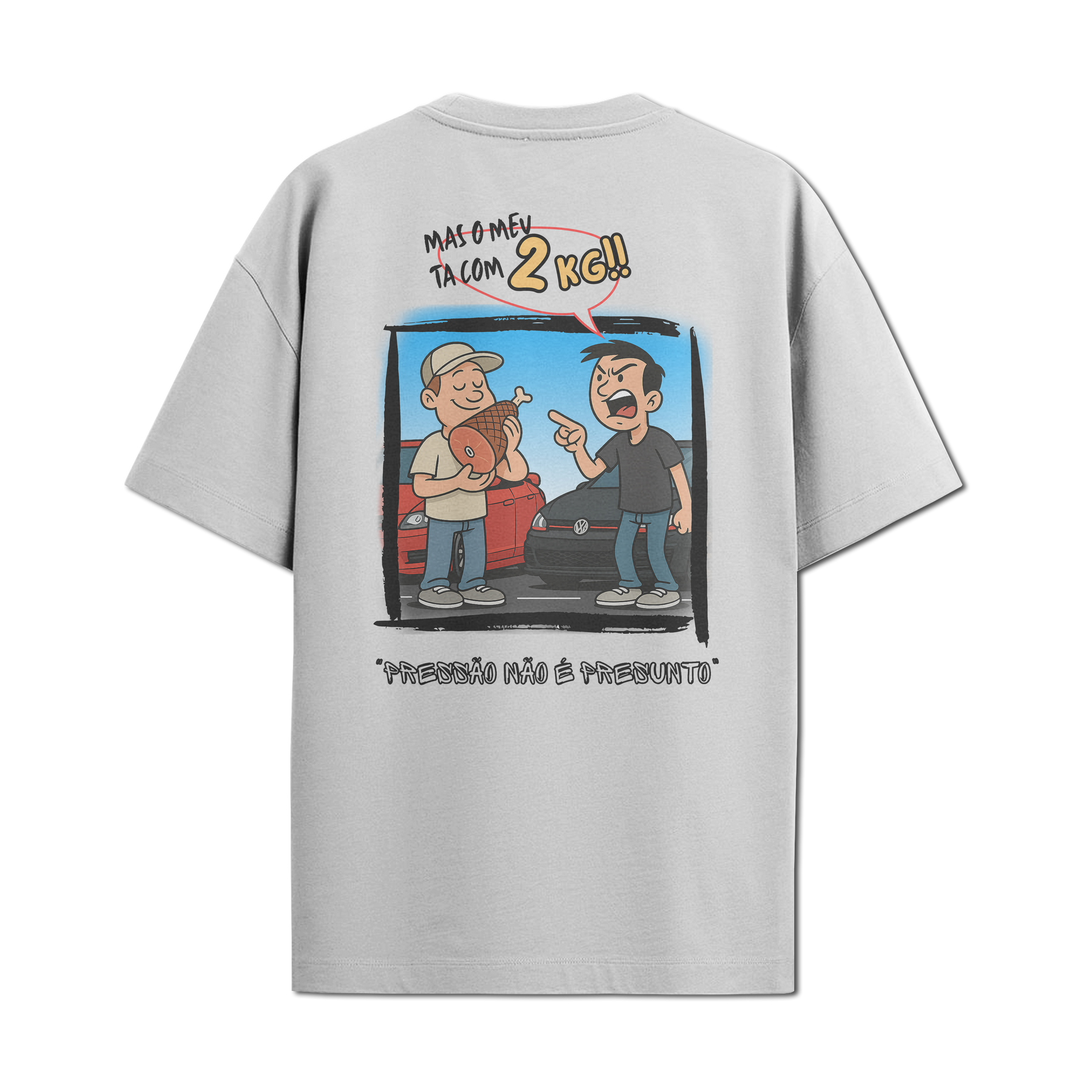 Camiseta Automotiva Pressão Nao e Presunto 2