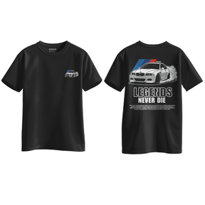 Camiseta Streetwear Automotiva "BMW M3 Legends"