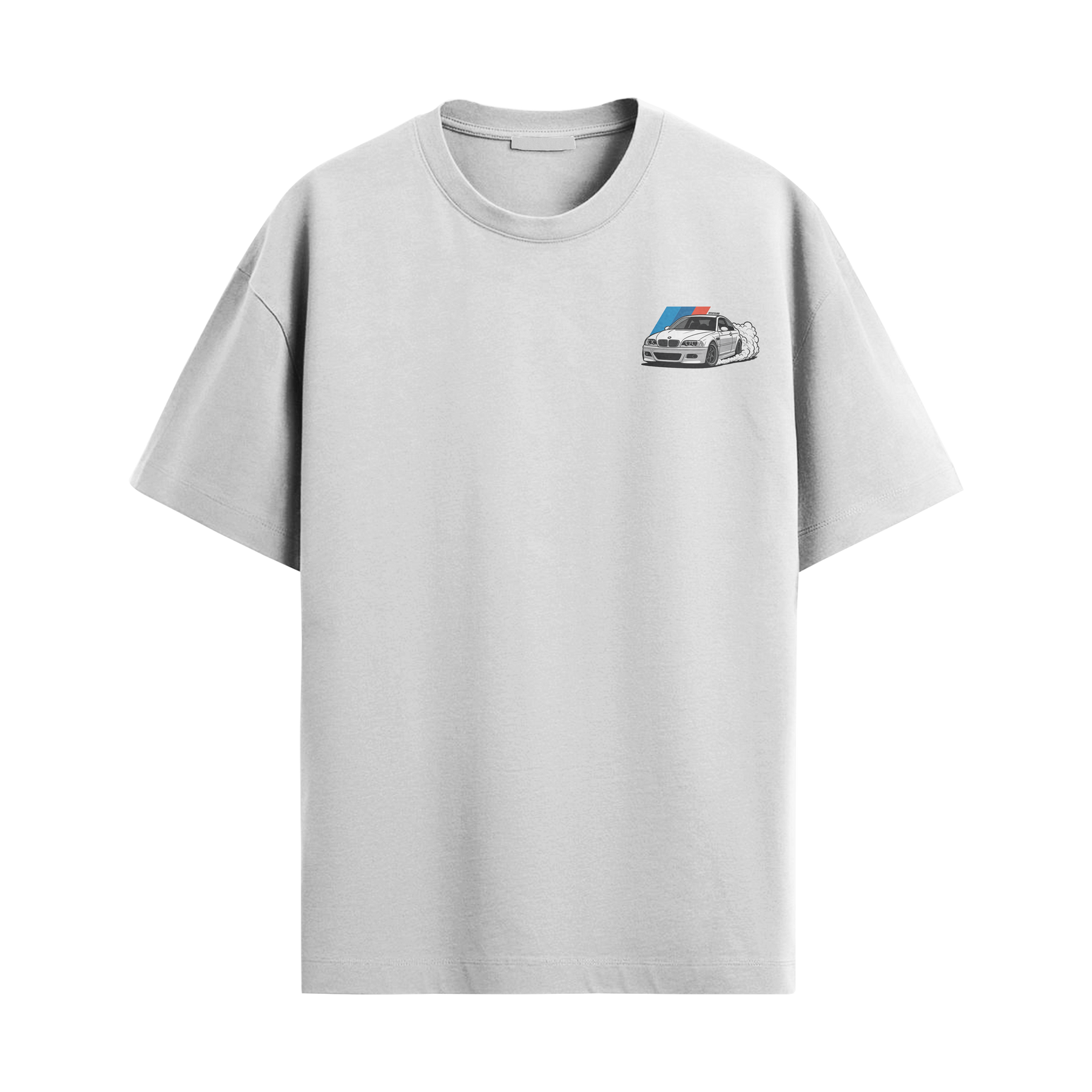 Camiseta Streetwear Automotiva BMW M3 Legends Branca