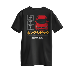 Camiseta Streetwear Automotiva Civic SI "FA5"preta