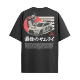 Camiseta Streetwear Automotiva Evo X Samurai Preta