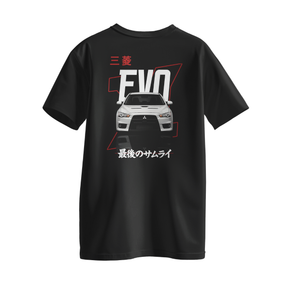 Camiseta Streetwear Automotiva Evo X preta