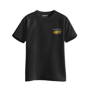 Camiseta Streetwear Automotiva Evolution VII preta