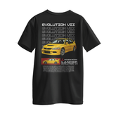 Camiseta Streetwear Automotiva Evolution VII preta