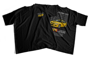 Camiseta Streetwear Automotiva Evolution VII preta
