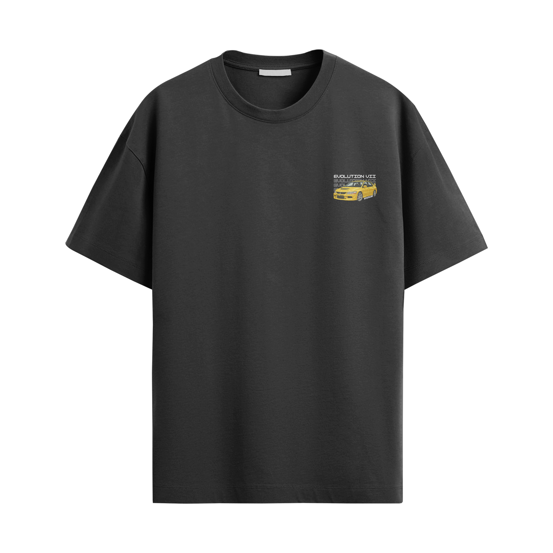 Camiseta Streetwear Automotiva Evolution VII preta