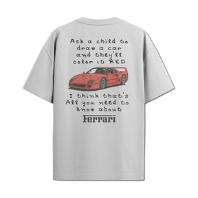 Camiseta Streetwear Automotiva Ferrari Legacy