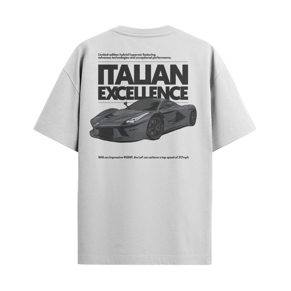 Camiseta Streetwear Automotiva La Ferrari