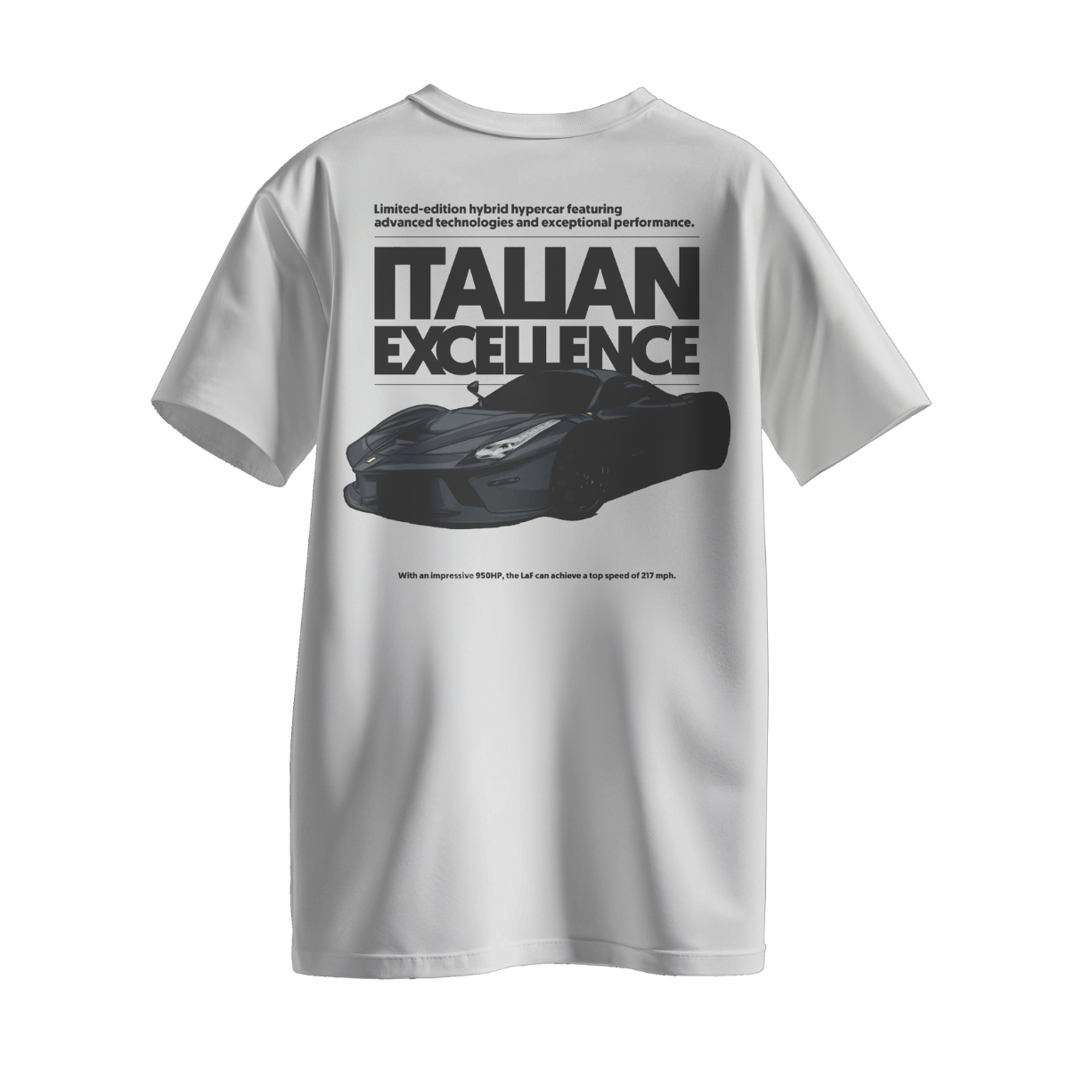 Camiseta Streetwear Automotiva La Ferrari