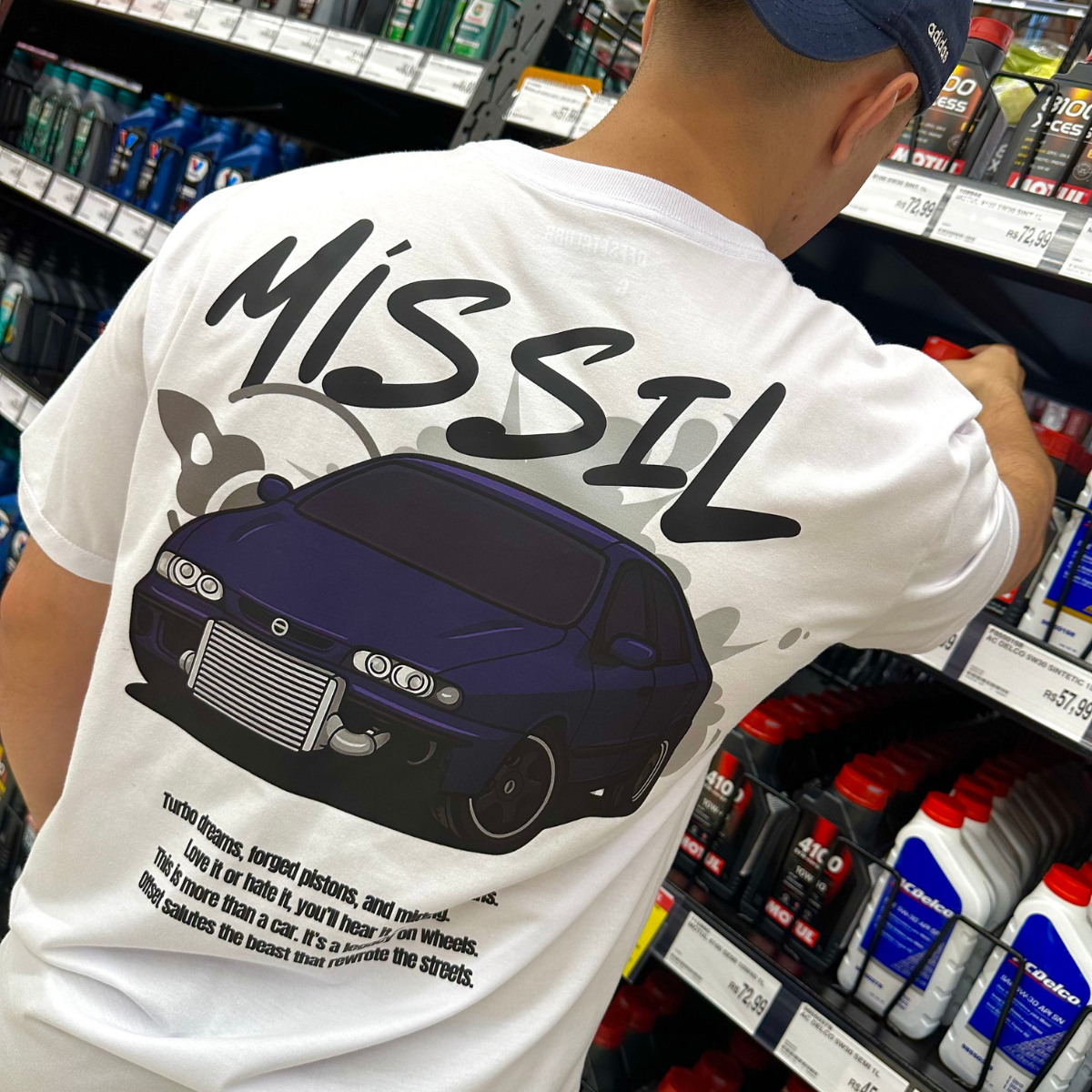 Camiseta Streetwear Automotiva Marea