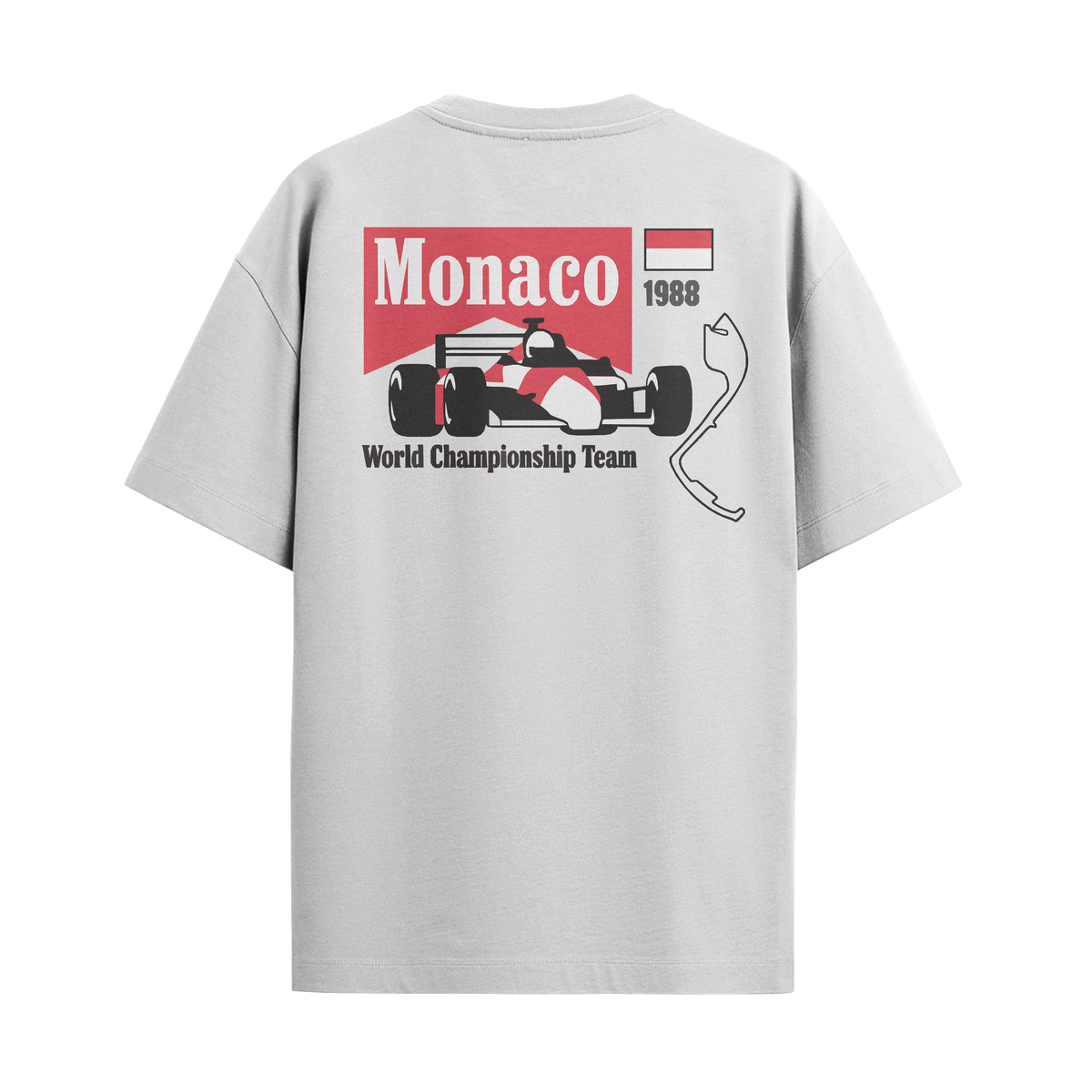 Camiseta Streetwear Automotiva Monaco Champion