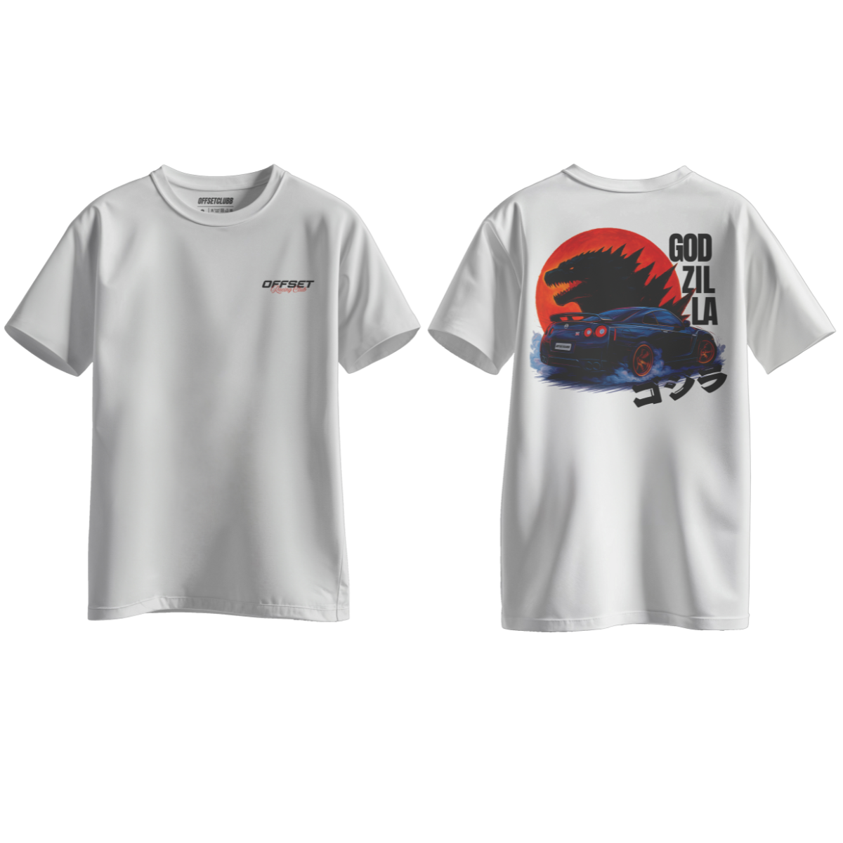 Camiseta Streetwear Automotiva "Nissan GTR - Godzilla"