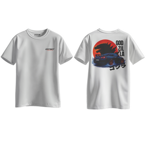 Camiseta Streetwear Automotiva "Nissan GTR - Godzilla"