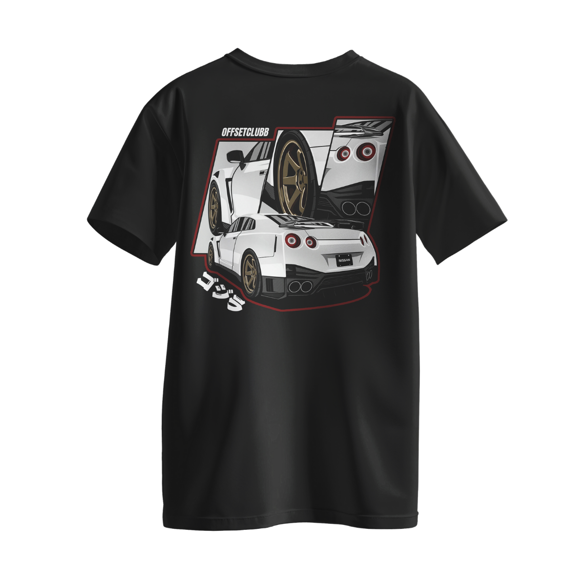 Camiseta Streetwear Automotiva "Nissan GTR"