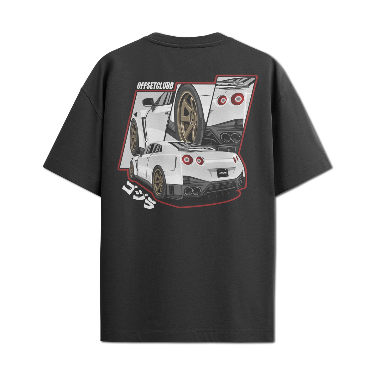 Camiseta Streetwear Automotiva Nissan GTR