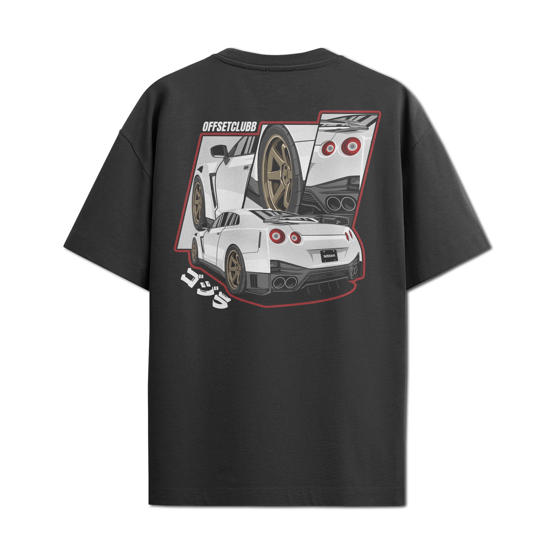Camiseta Streetwear Automotiva Nissan GTR