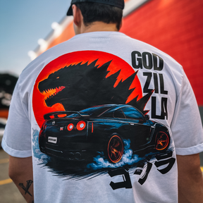 Camiseta Streetwear Automotiva Nissan GTR - Godzilla