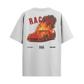 Camiseta Streetwear Automotiva On Fire Racing Club