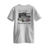 Camiseta Streetwear Automotiva "Porsche Classic"