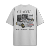 Camiseta Streetwear Automotiva Porsche Classic