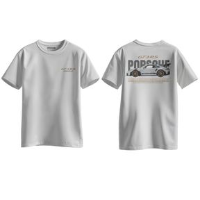Camiseta Streetwear Automotiva "Porsche GT3 RS Goldie"
