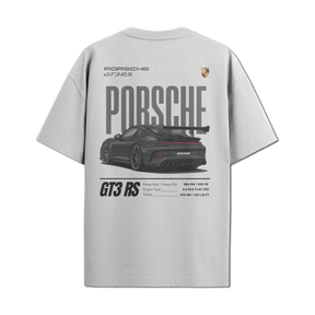 Camiseta Streetwear Automotiva Porsche GT3 RS Monograph
