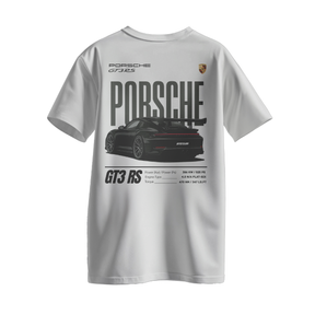 Camiseta Streetwear Automotiva "Porsche GT3 RS Monograph"