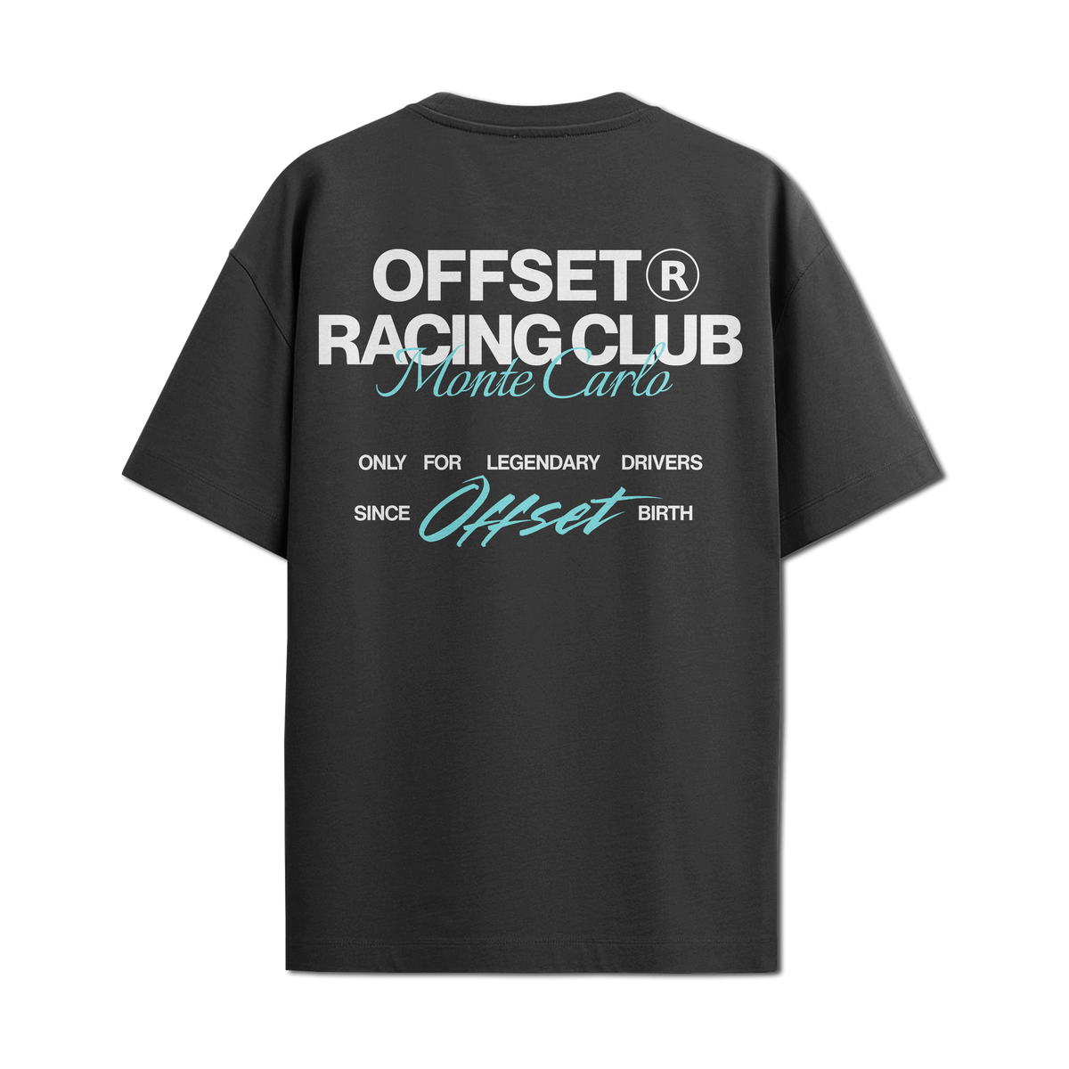 Camiseta Streetwear Automotiva Racing Club Preto