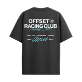 Camiseta Streetwear Automotiva Racing Club Preto