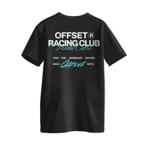 Camiseta Streetwear Automotiva Racing Club preta