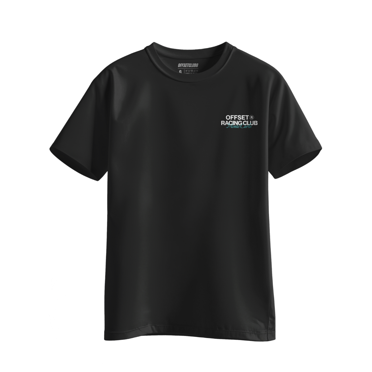 Camiseta Streetwear Automotiva Racing Club preta