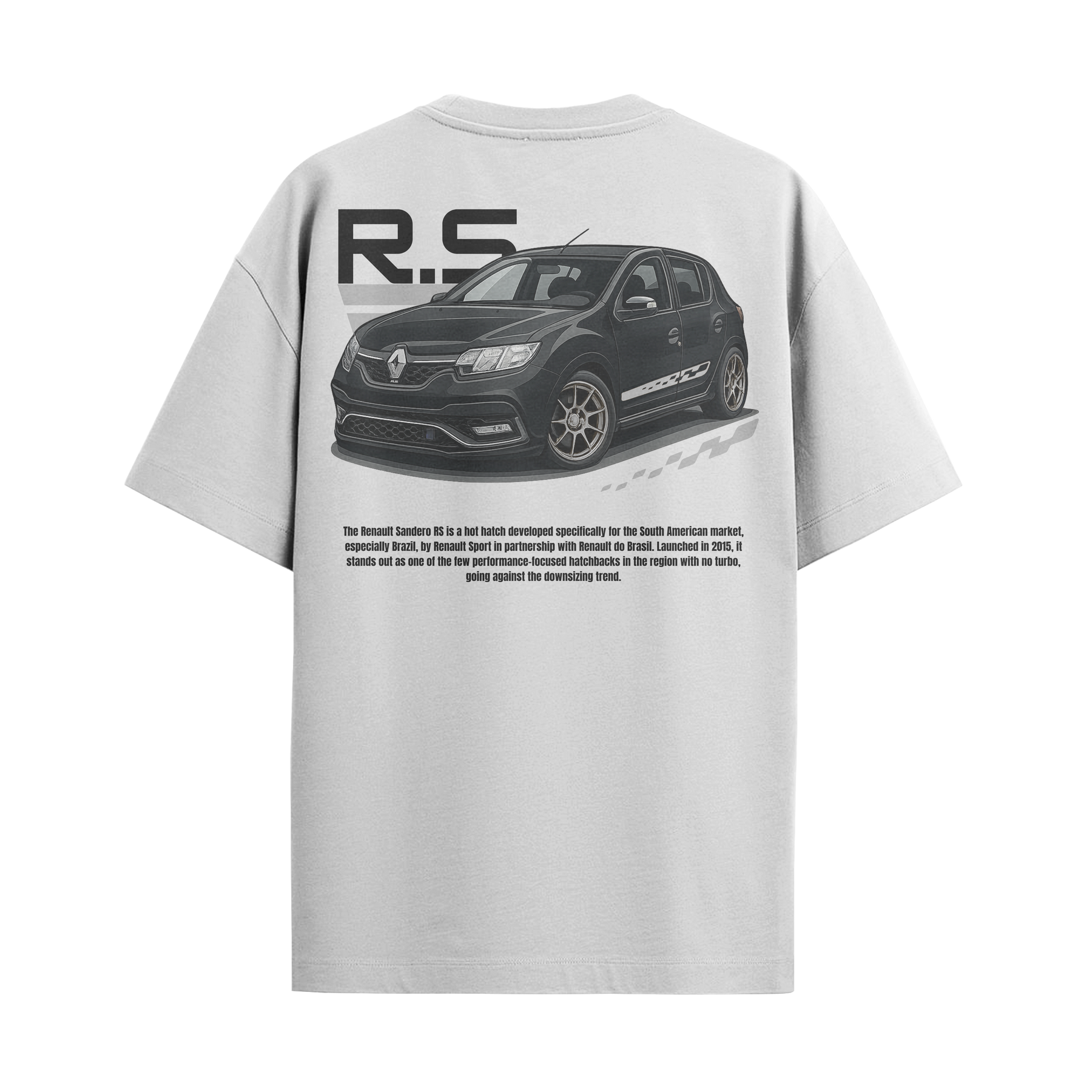 Camiseta Streetwear Automotiva Sandero RS