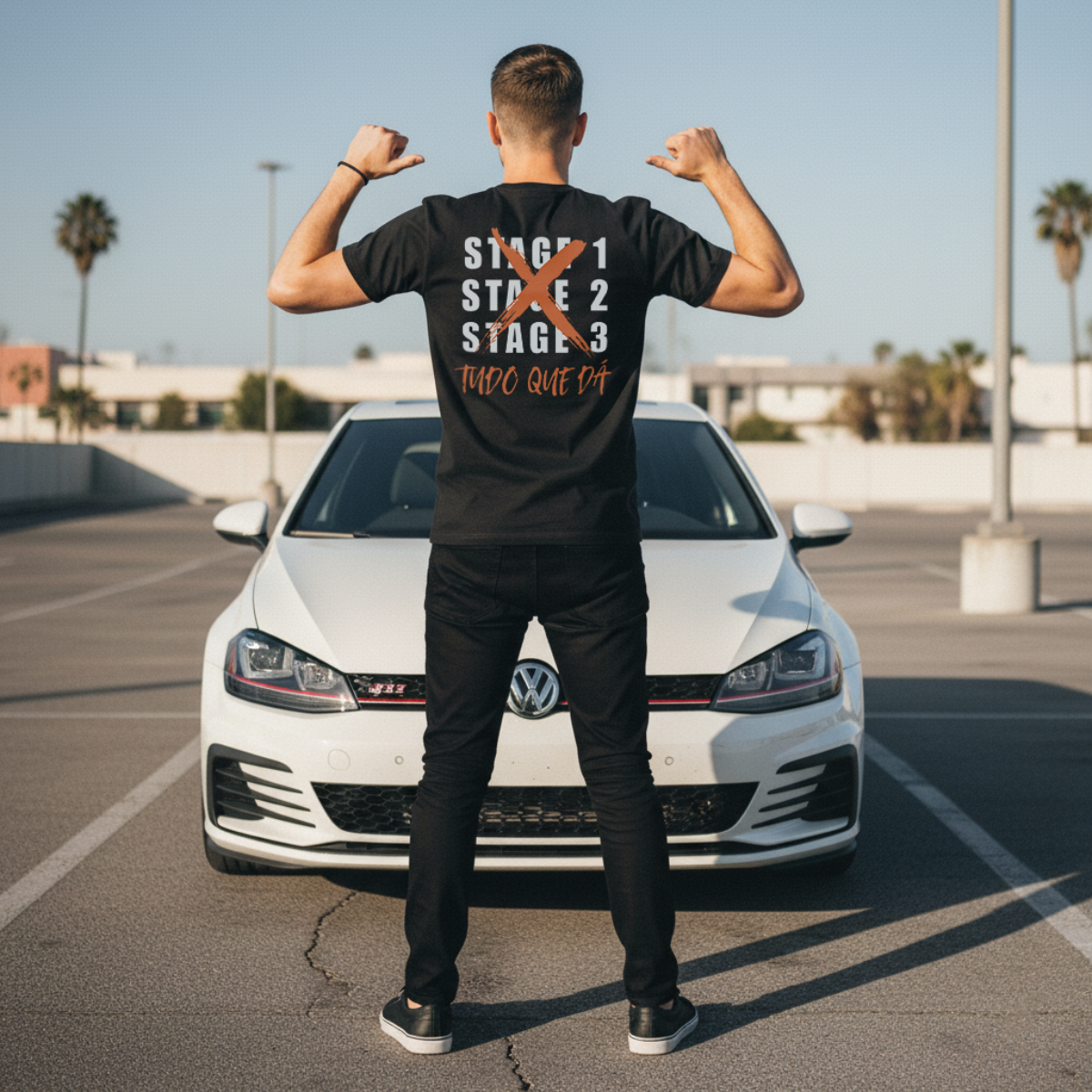 Camiseta Streetwear Automotiva Tudo Que Da
